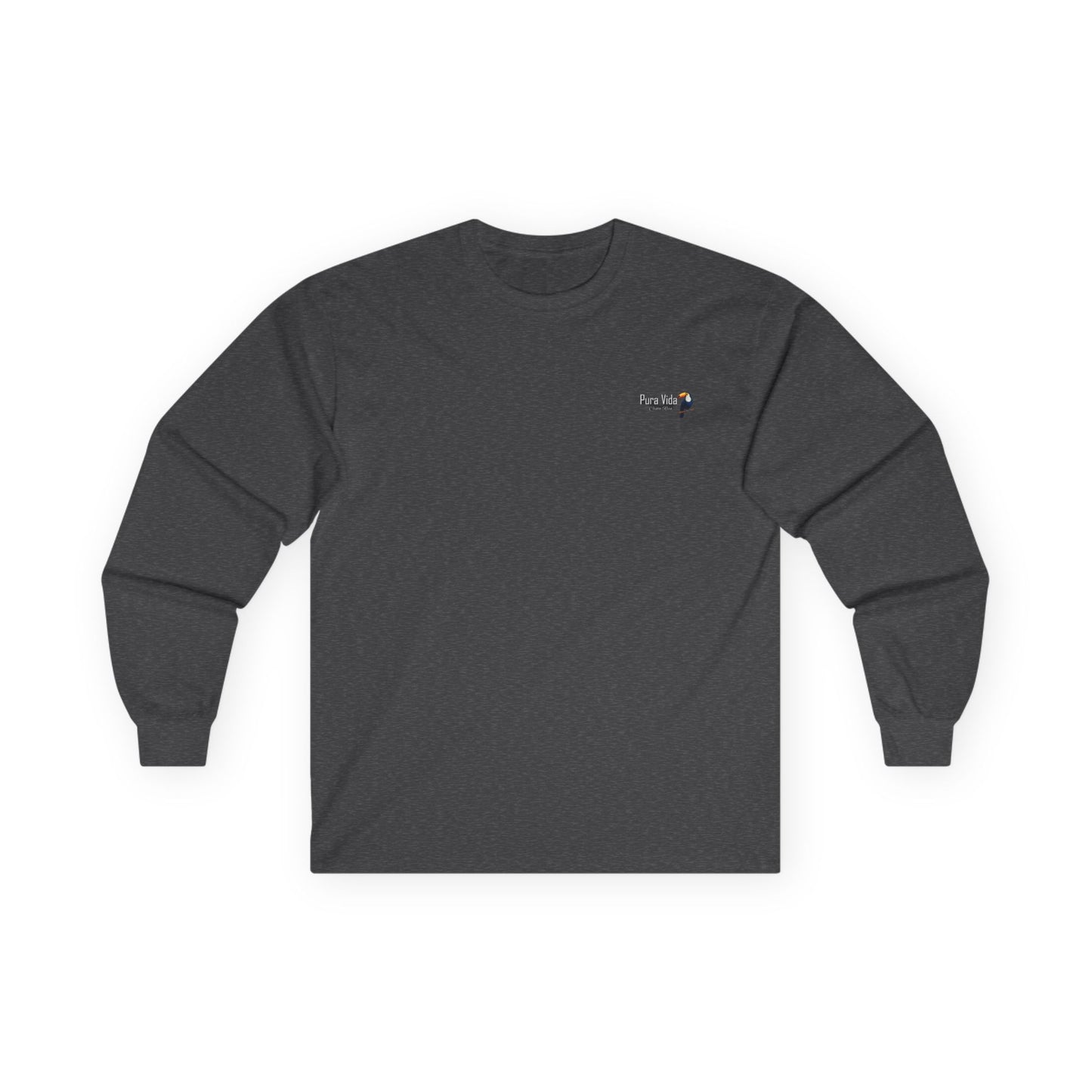Long Sleeve Tee — 'Purge Vote' Graphic with Toucan