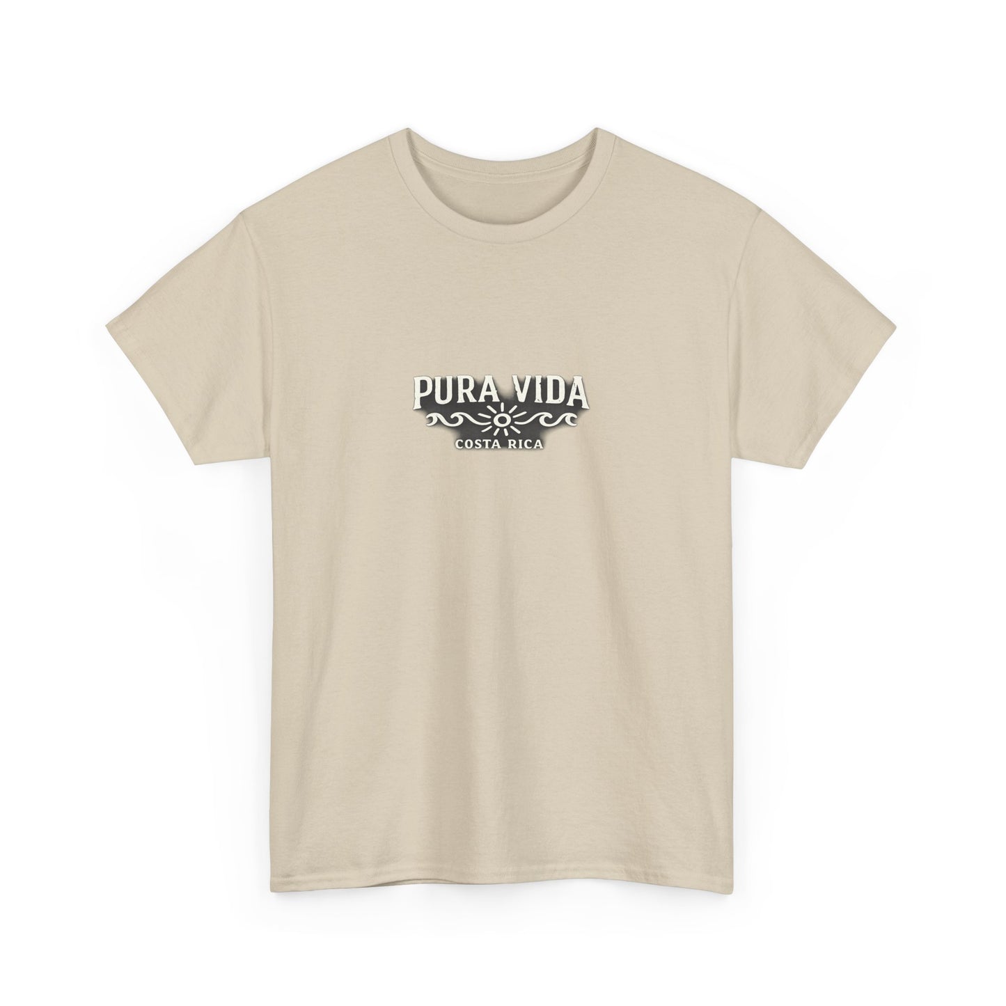 Pura Vida Graphic Tee — Minimal Vintage Surf Logo T-Shirt