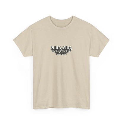 Pura Vida Graphic Tee — Minimal Vintage Surf Logo T-Shirt