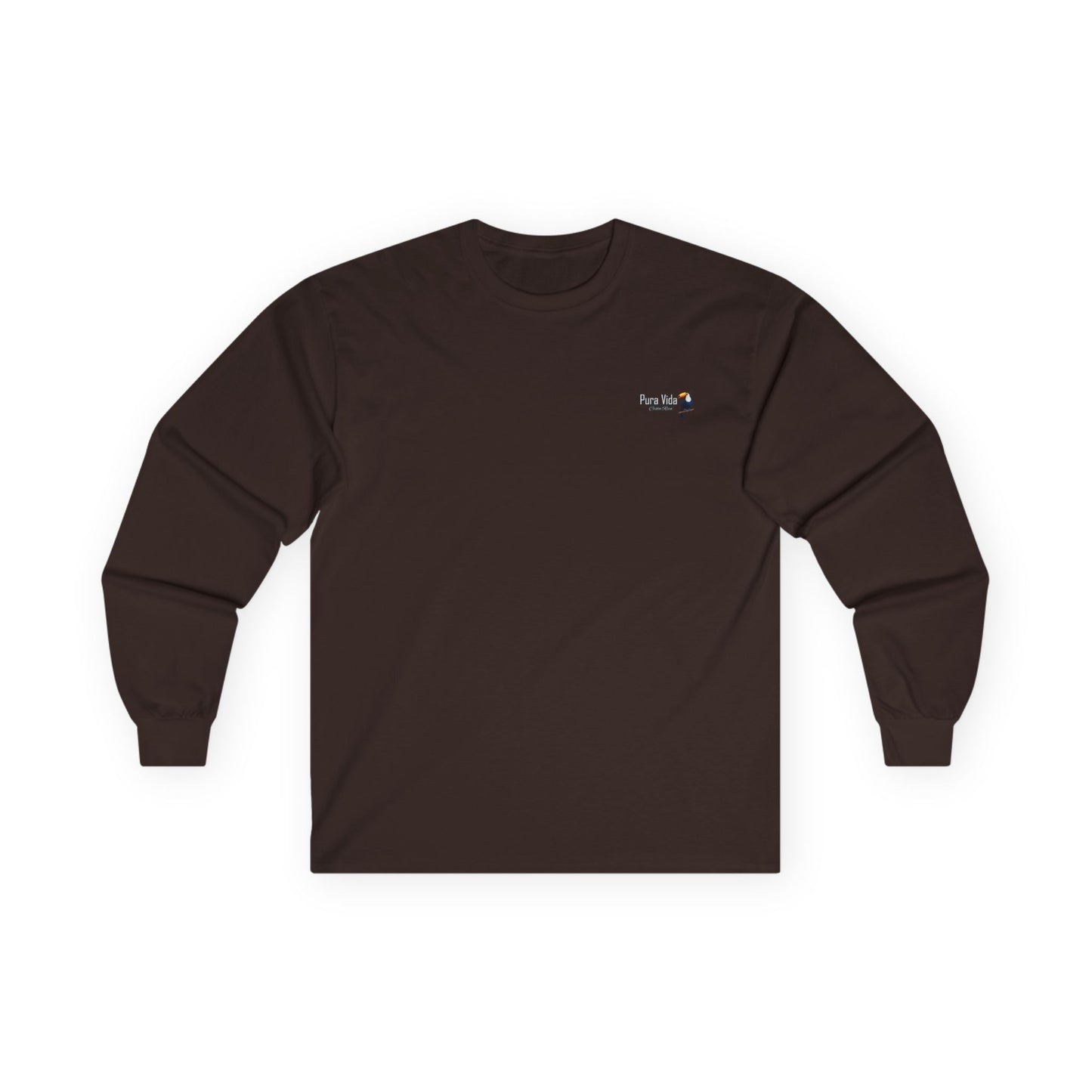 Long Sleeve Tee — 'Purge Vote' Graphic with Toucan