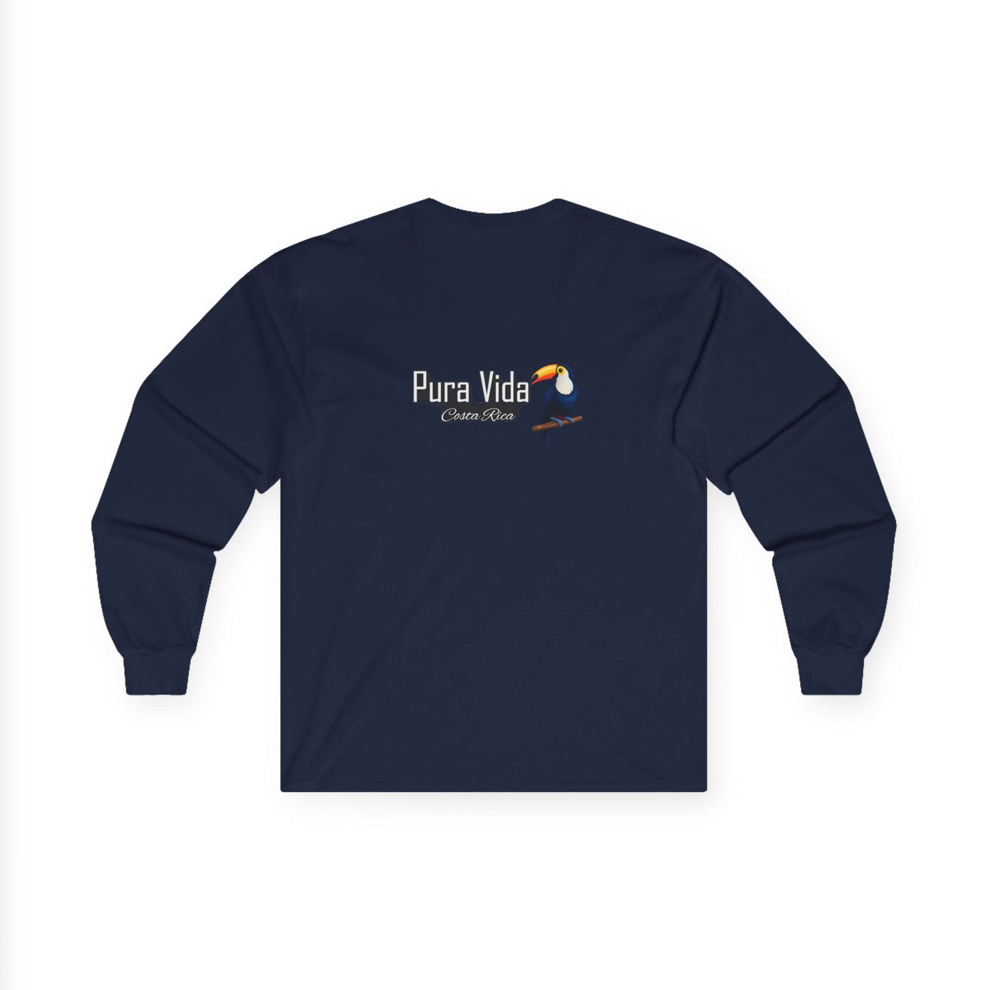 Long Sleeve Tee — 'Purge Vote' Graphic with Toucan