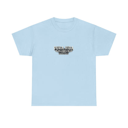 Pura Vida Graphic Tee — Minimal Vintage Surf Logo T-Shirt
