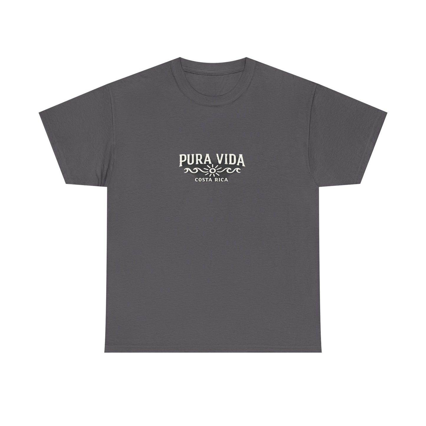 Pura Vida Graphic Tee — Minimal Vintage Surf Logo T-Shirt