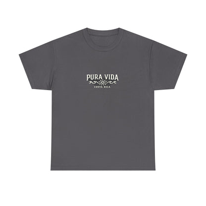 Pura Vida Graphic Tee — Minimal Vintage Surf Logo T-Shirt