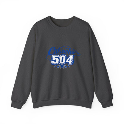 Crewneck Sweatshirt — Catracho 504 Graphic (Honduran Pride)