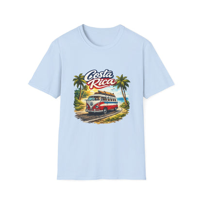 Camiseta Costa Rica Surf Bus – Estilo Playa Vintage