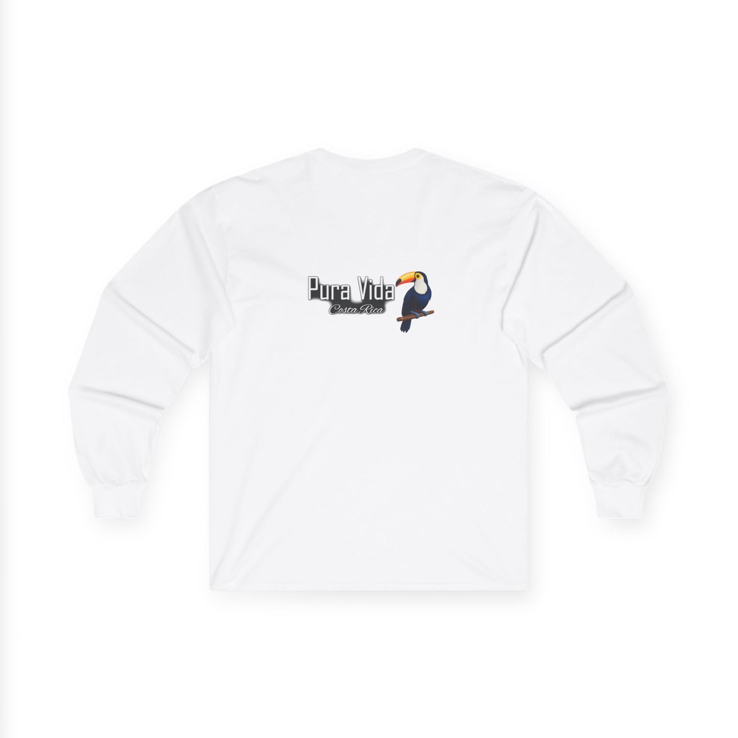 Long Sleeve Tee — 'Purge Vote' Graphic with Toucan