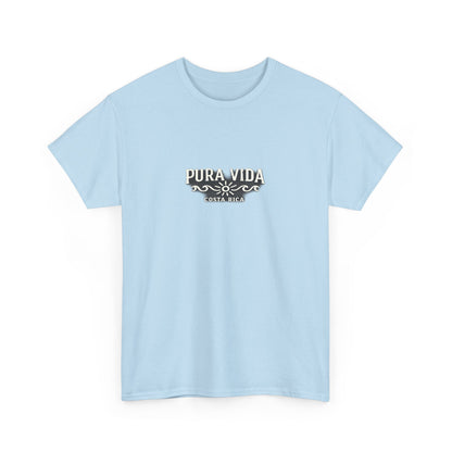 Pura Vida Graphic Tee — Minimal Vintage Surf Logo T-Shirt