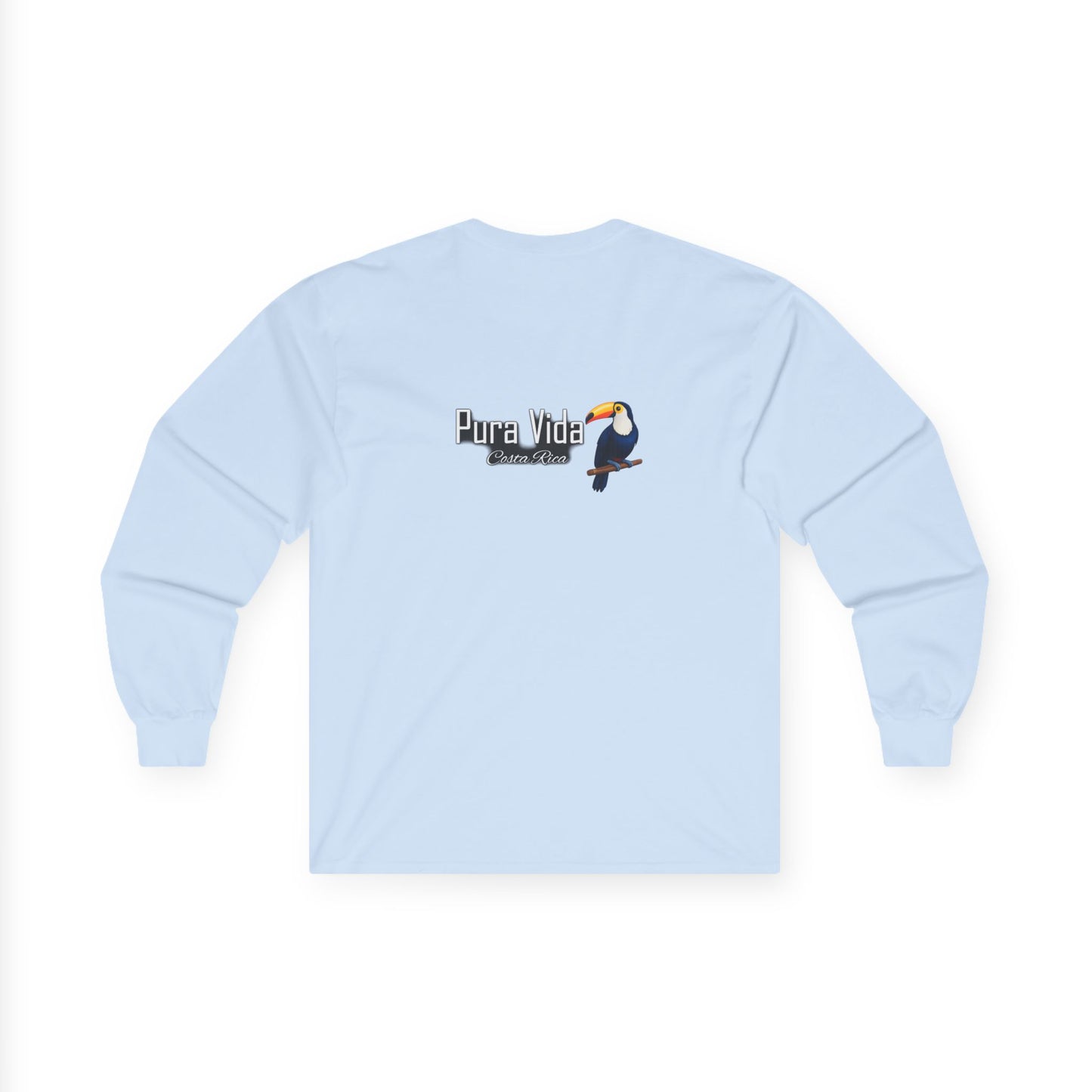 Long Sleeve Tee — 'Purge Vote' Graphic with Toucan