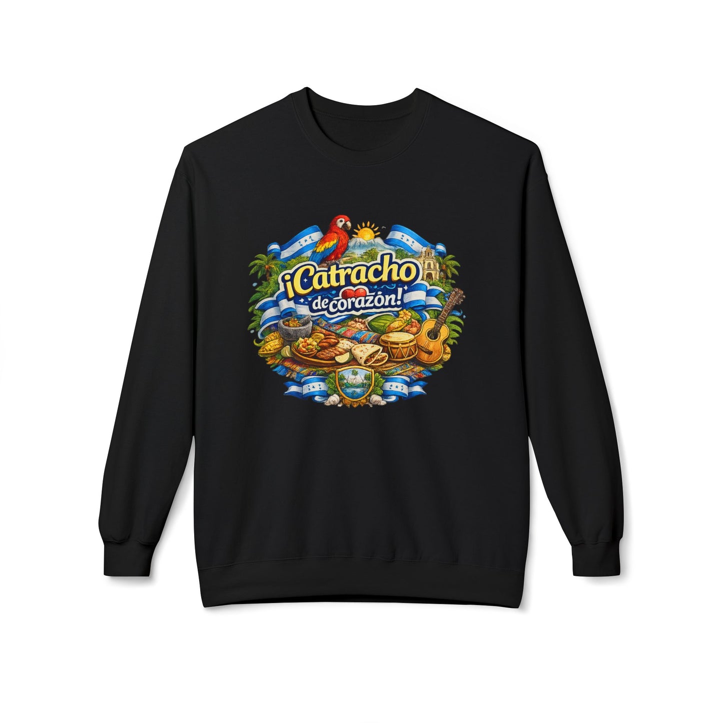 Sudadera Catracho de Corazón – Orgullo Hondureño Unisex