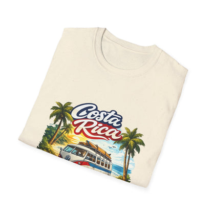 Camiseta Costa Rica Surf Bus – Estilo Playa Vintage