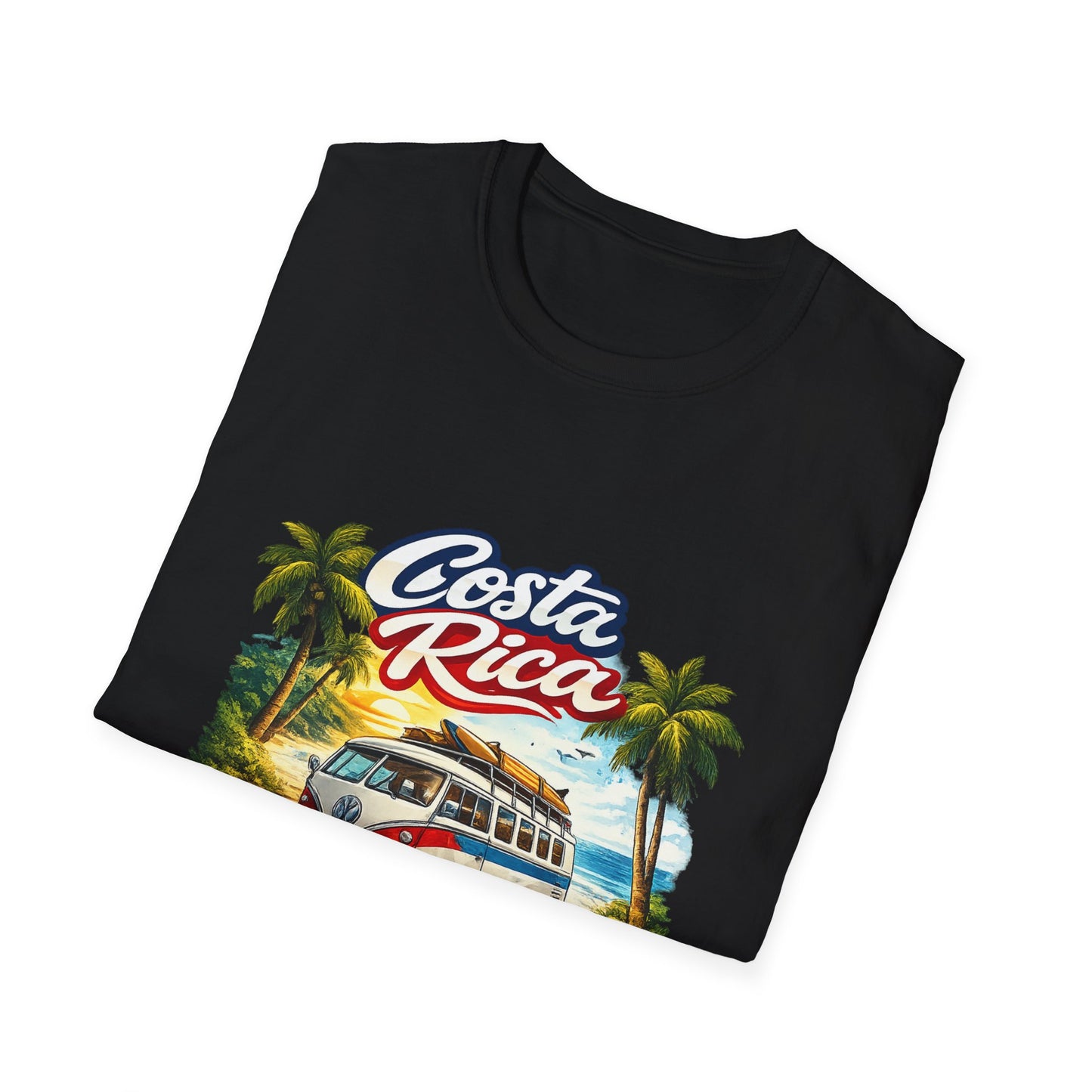 Camiseta Costa Rica Surf Bus – Estilo Playa Vintage
