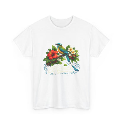 Floral Bird Tee — El salvador tropical t shirt
