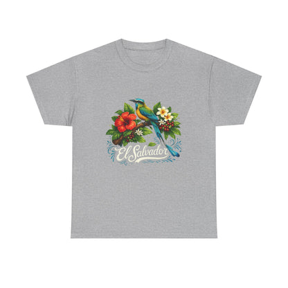 Floral Bird Tee — El salvador tropical t shirt
