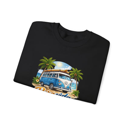 Sudadera Pura Vida Costa Rica – Surf Van Retro Unisex