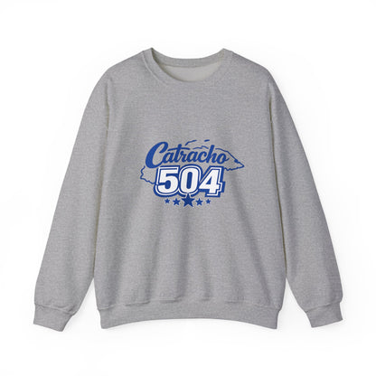 Crewneck Sweatshirt — Catracho 504 Graphic (Honduran Pride)