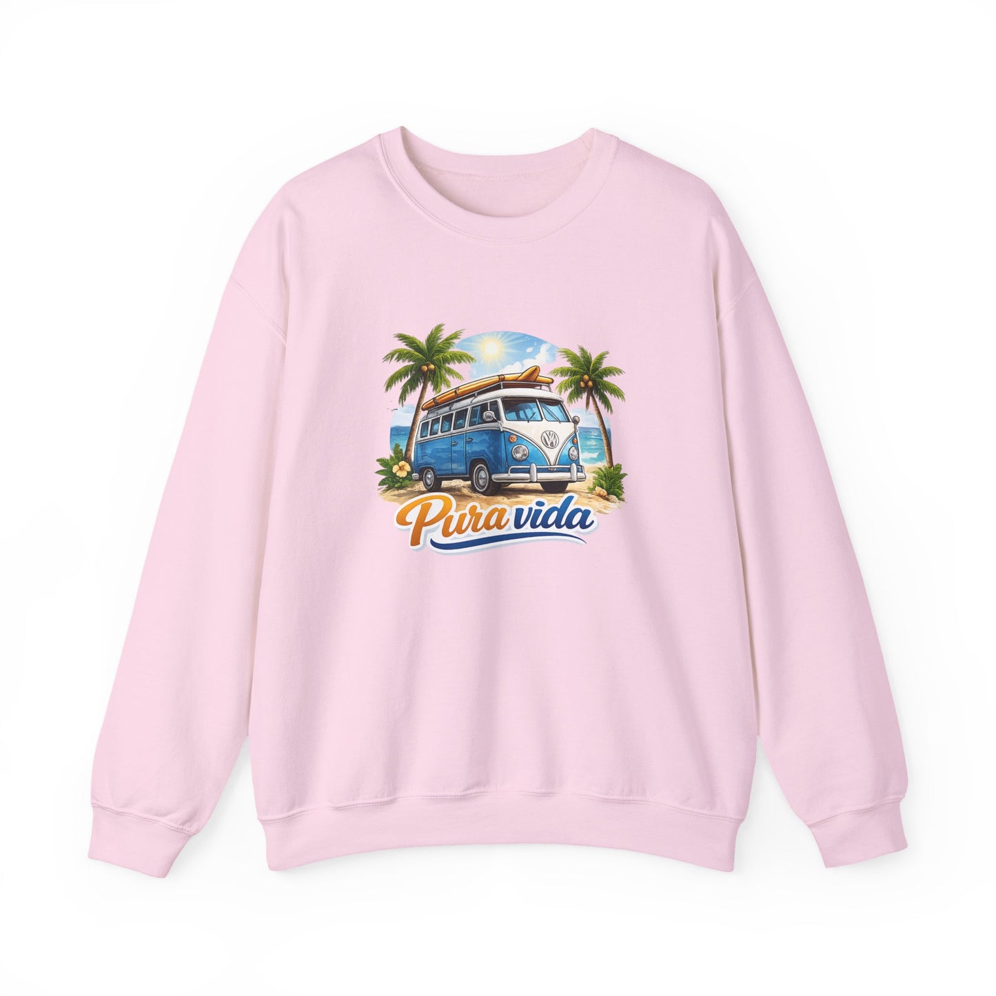 Sudadera Pura Vida Costa Rica – Surf Van Retro Unisex