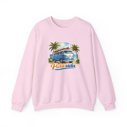 Sudadera Pura Vida Costa Rica – Surf Van Retro Unisex
