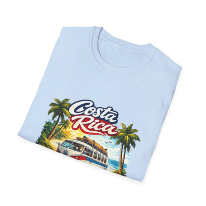 Camiseta Costa Rica Surf Bus – Estilo Playa Vintage