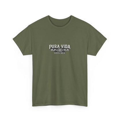 Pura Vida Graphic Tee — Minimal Vintage Surf Logo T-Shirt