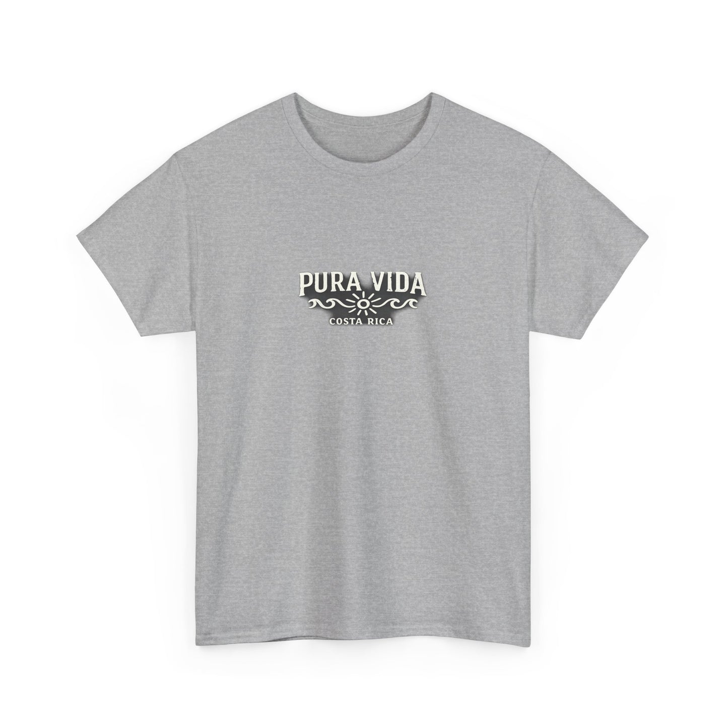 Pura Vida Graphic Tee — Minimal Vintage Surf Logo T-Shirt