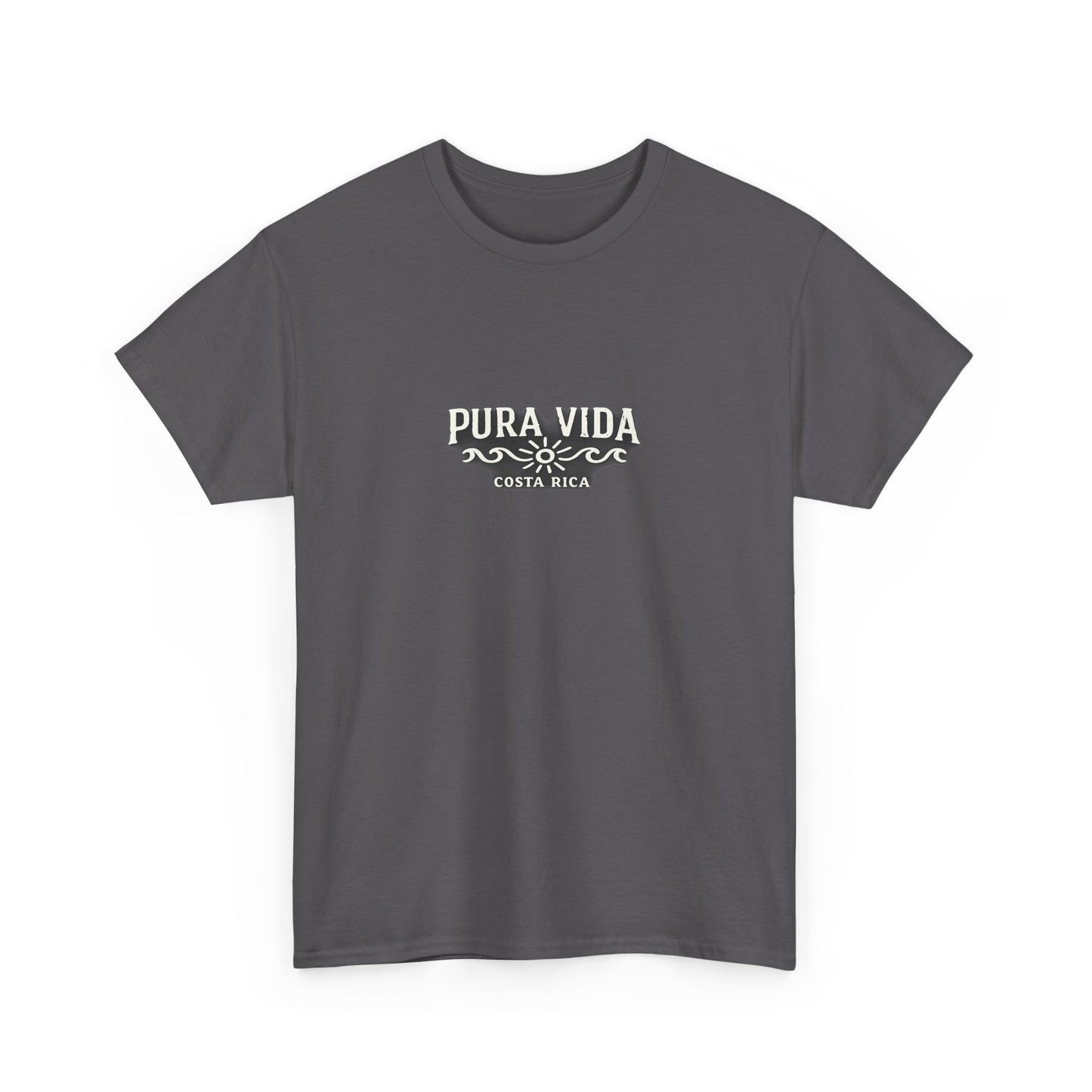 Pura Vida Graphic Tee — Minimal Vintage Surf Logo T-Shirt