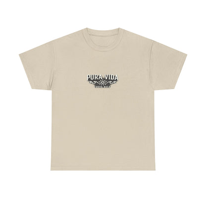 Pura Vida Graphic Tee — Minimal Vintage Surf Logo T-Shirt