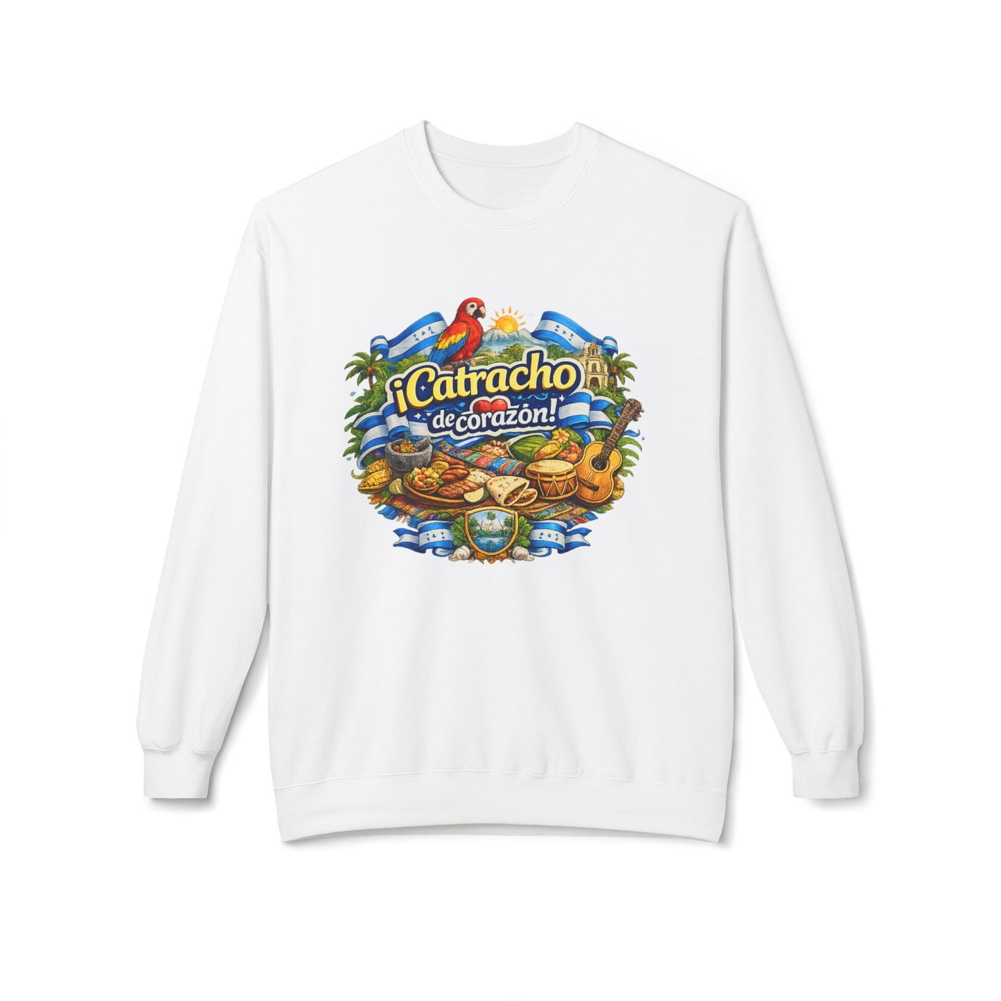 Sudadera Catracho de Corazón – Orgullo Hondureño Unisex