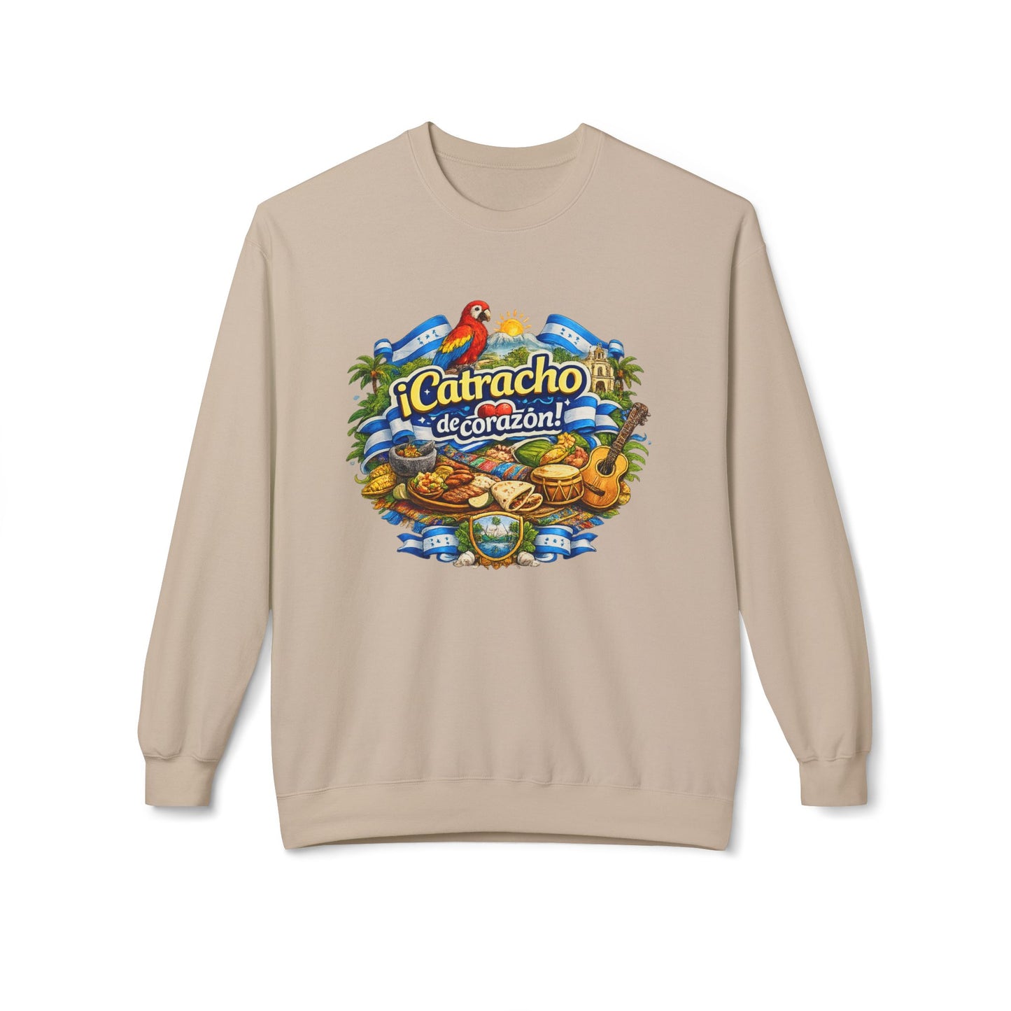 Sudadera Catracho de Corazón – Orgullo Hondureño Unisex