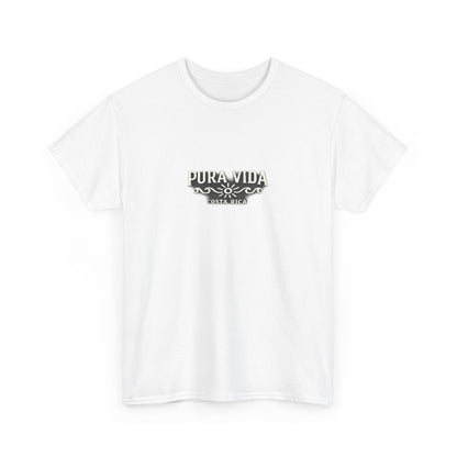 Pura Vida Graphic Tee — Minimal Vintage Surf Logo T-Shirt
