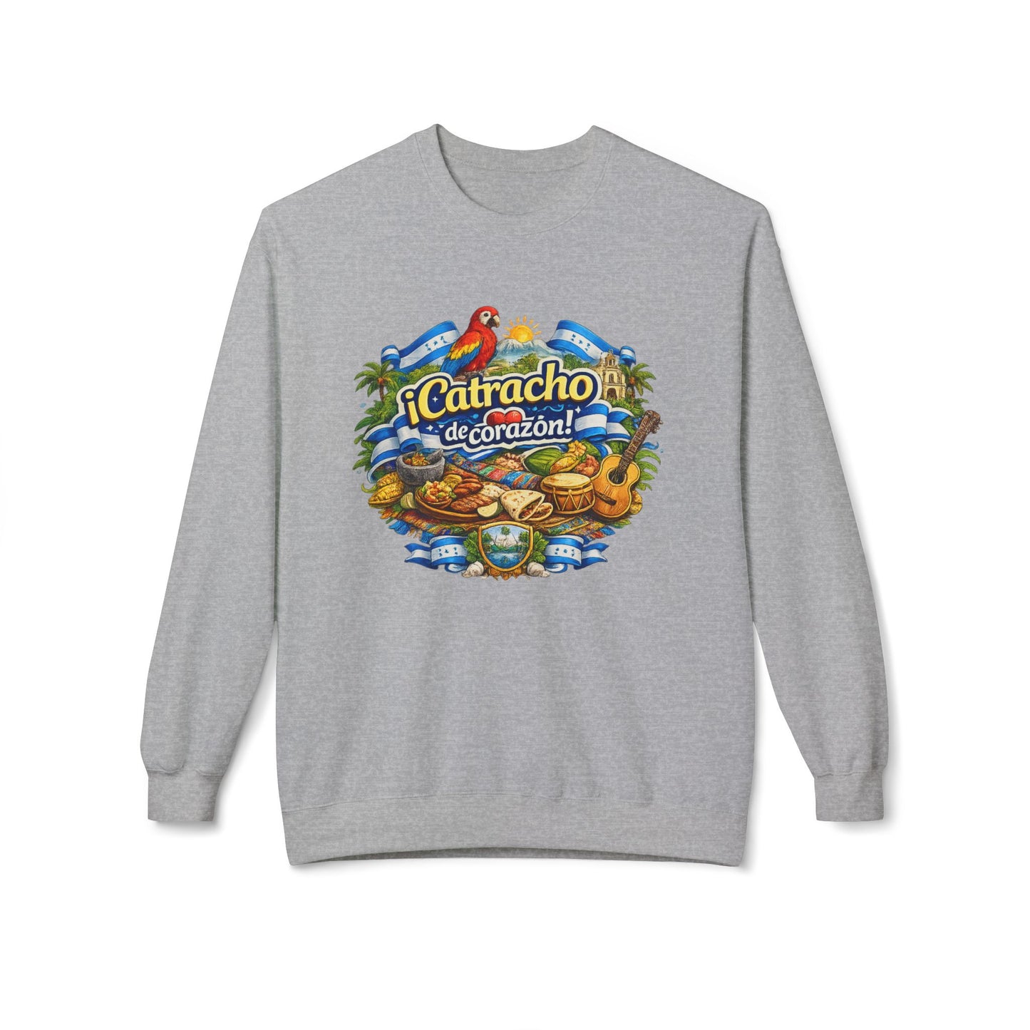Sudadera Catracho de Corazón – Orgullo Hondureño Unisex