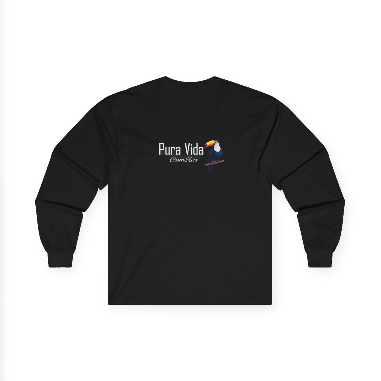 Long Sleeve Tee — 'Purge Vote' Graphic with Toucan