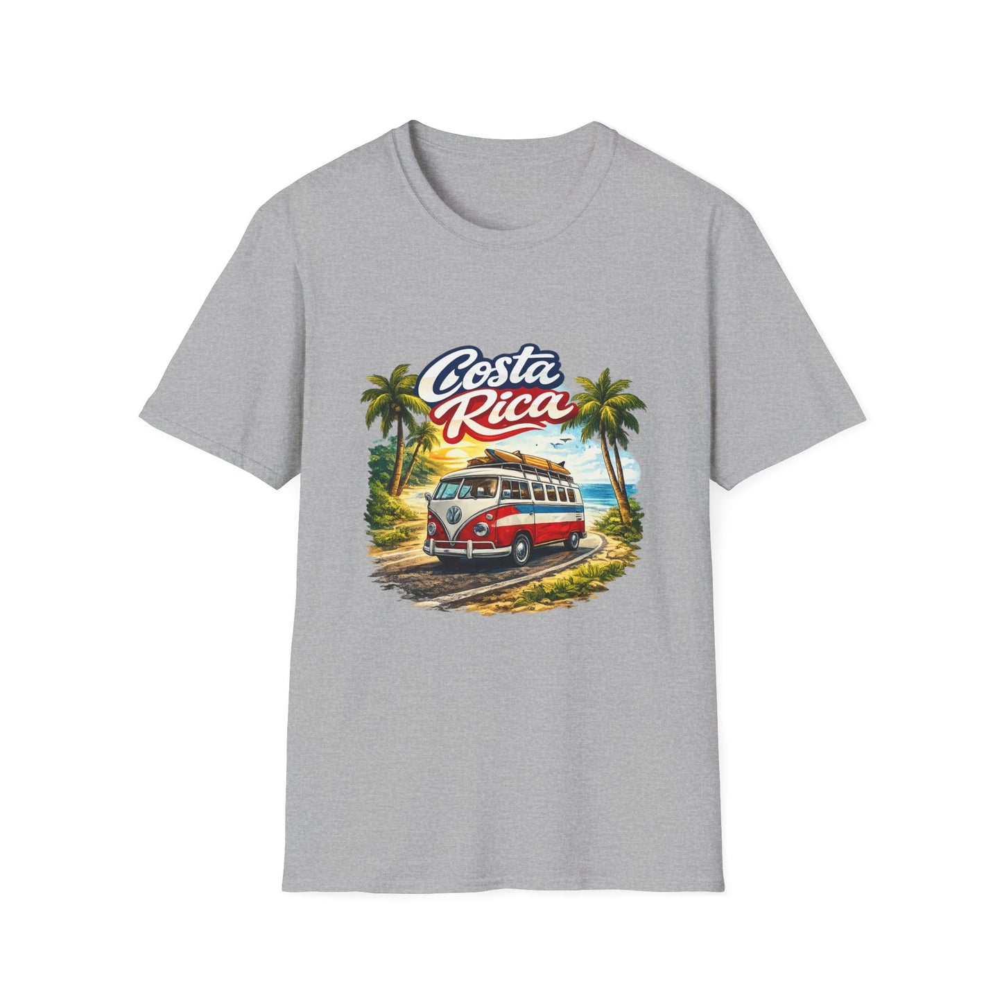 Camiseta Costa Rica Surf Bus – Estilo Playa Vintage