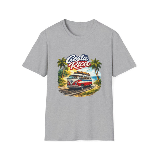 Camiseta Costa Rica Surf Bus – Estilo Playa Vintage
