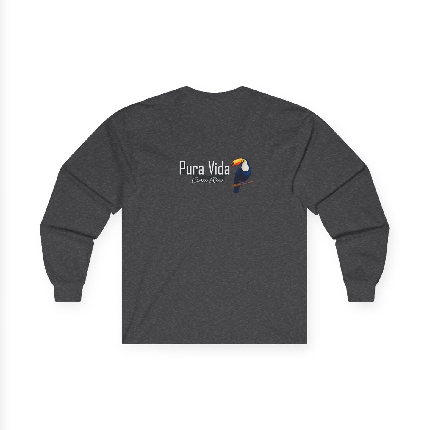 Long Sleeve Tee — 'Purge Vote' Graphic with Toucan