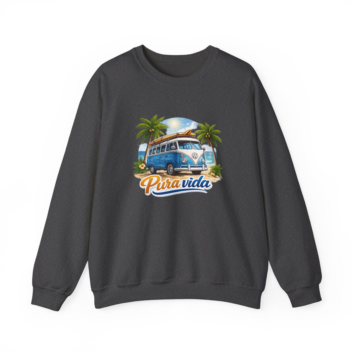 Sudadera Pura Vida Costa Rica – Surf Van Retro Unisex