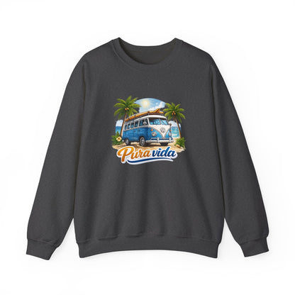 Sudadera Pura Vida Costa Rica – Surf Van Retro Unisex
