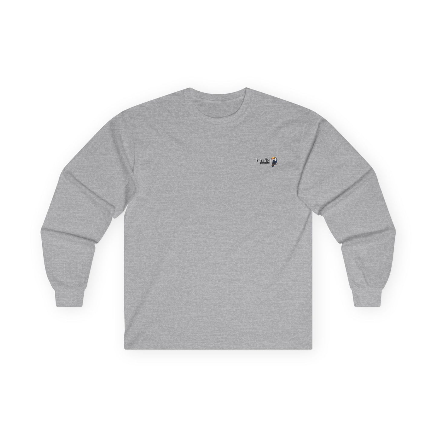 Long Sleeve Tee — 'Purge Vote' Graphic with Toucan