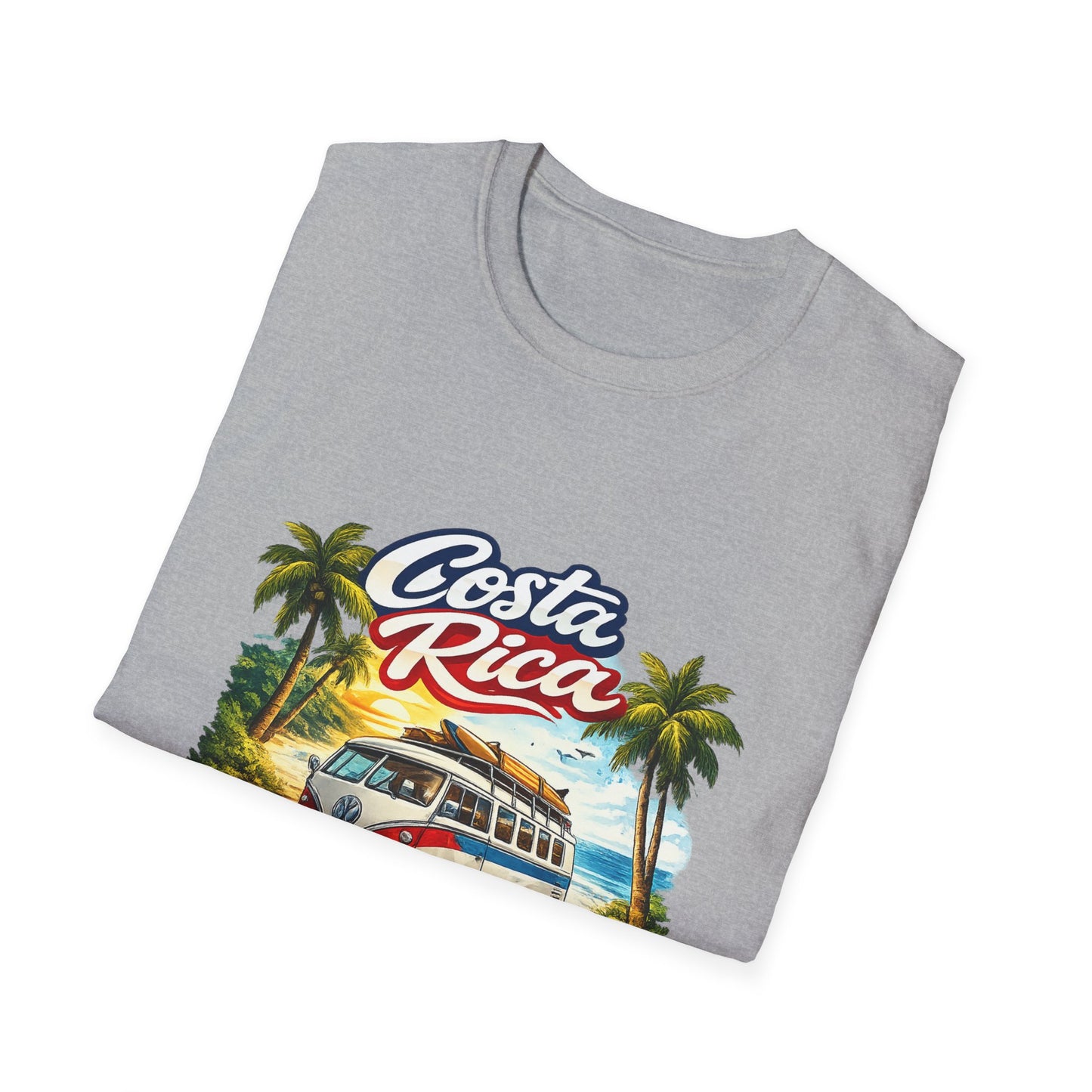 Camiseta Costa Rica Surf Bus – Estilo Playa Vintage