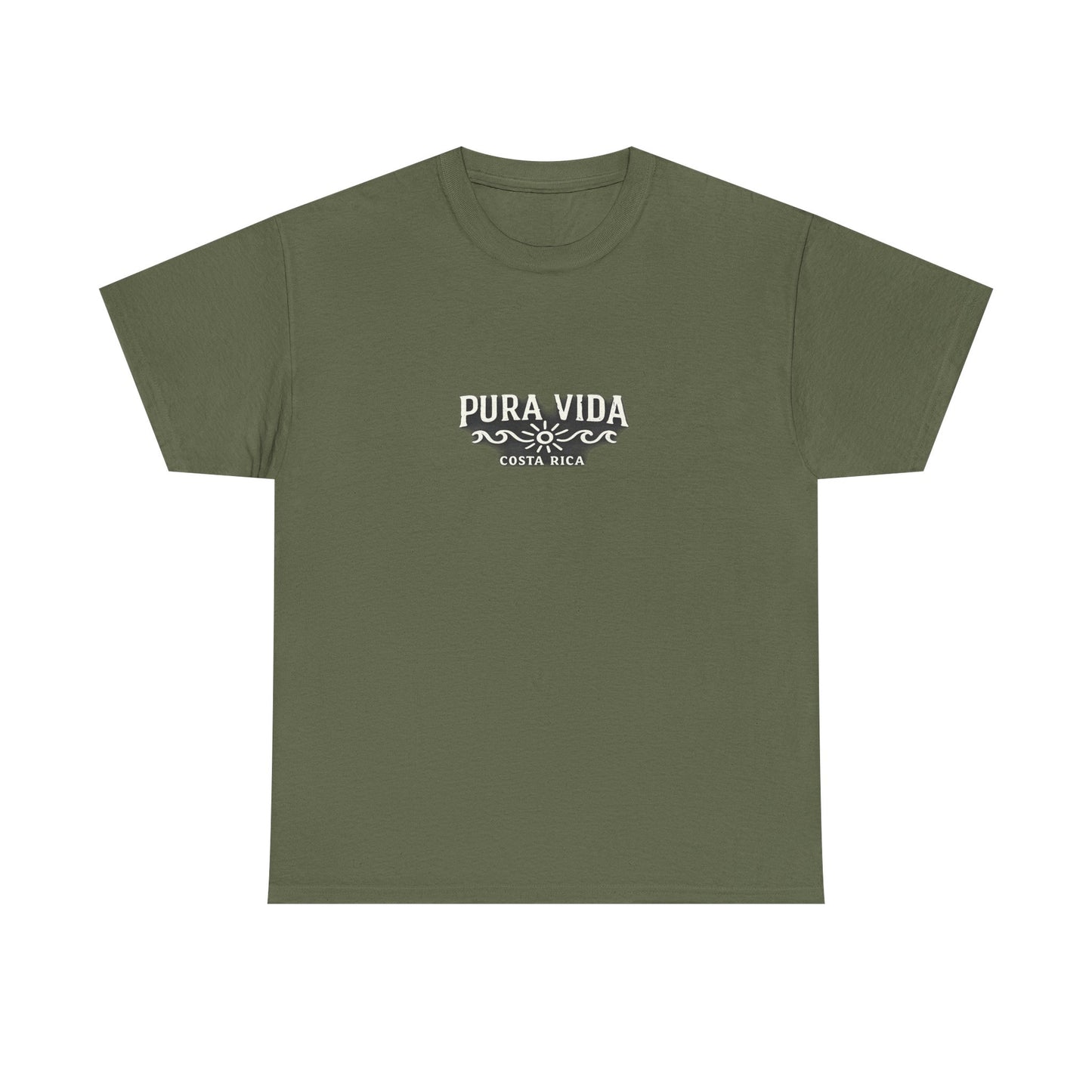 Pura Vida Graphic Tee — Minimal Vintage Surf Logo T-Shirt