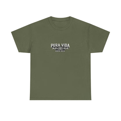 Pura Vida Graphic Tee — Minimal Vintage Surf Logo T-Shirt