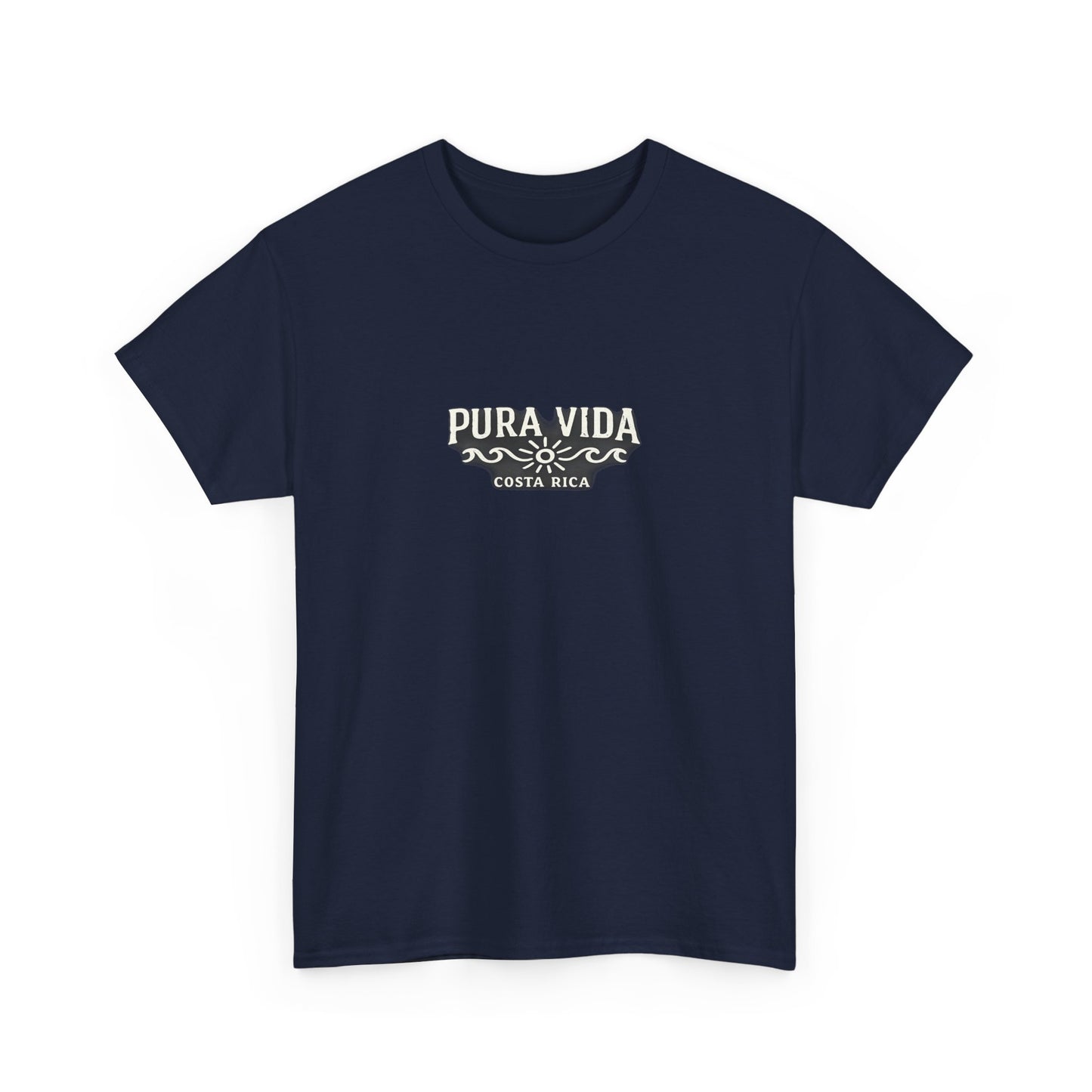 Pura Vida Graphic Tee — Minimal Vintage Surf Logo T-Shirt