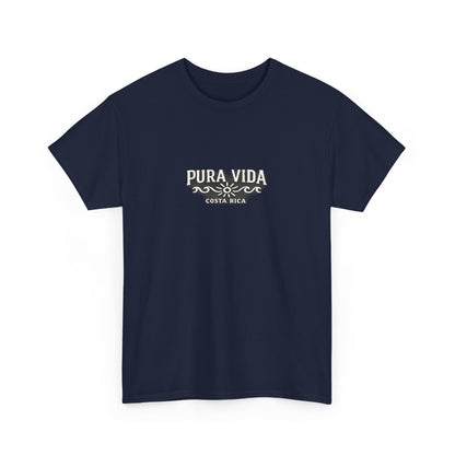 Pura Vida Graphic Tee — Minimal Vintage Surf Logo T-Shirt