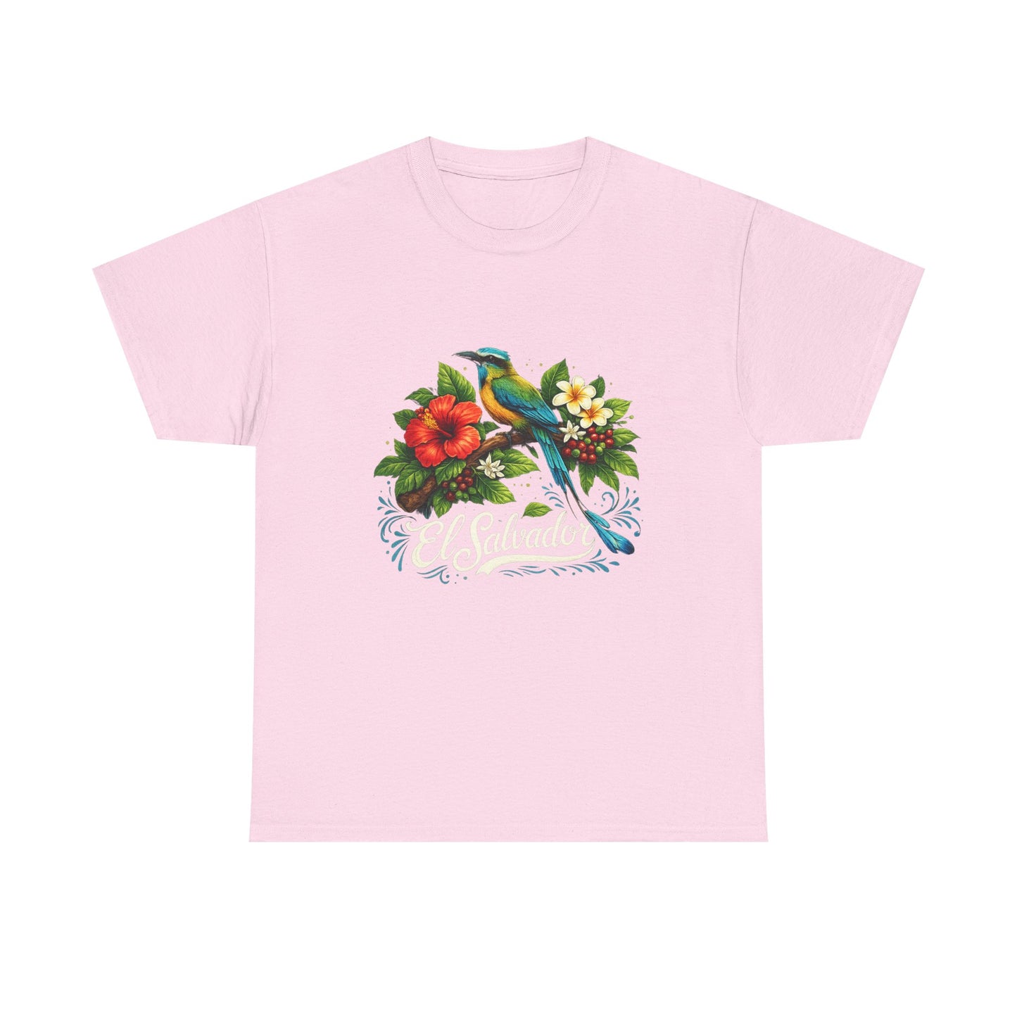 Floral Bird Tee — El salvador tropical t shirt