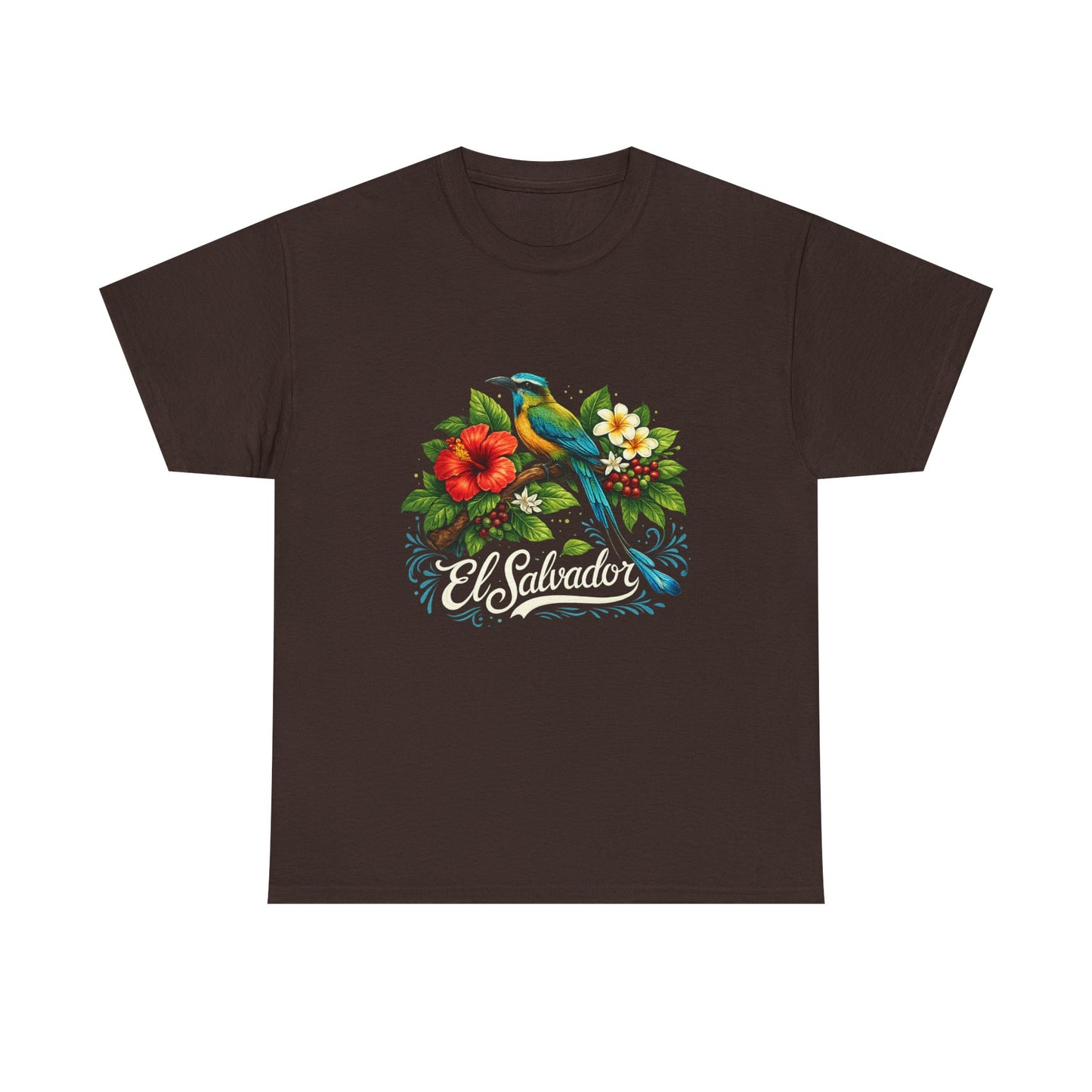 Floral Bird Tee — El salvador tropical t shirt