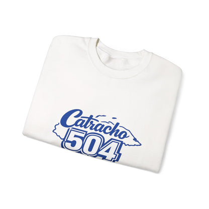 Crewneck Sweatshirt — Catracho 504 Graphic (Honduran Pride)