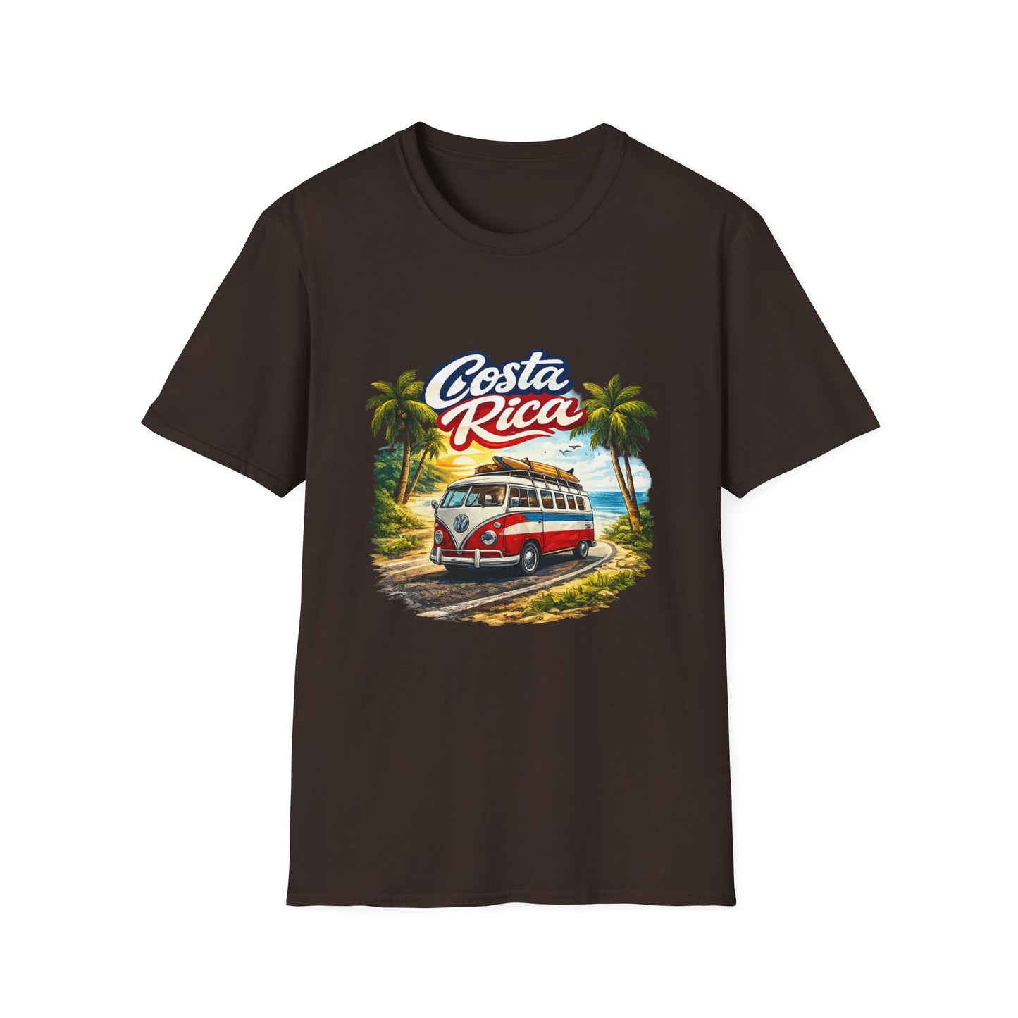 Camiseta Costa Rica Surf Bus – Estilo Playa Vintage
