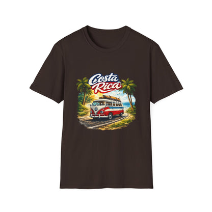 Camiseta Costa Rica Surf Bus – Estilo Playa Vintage