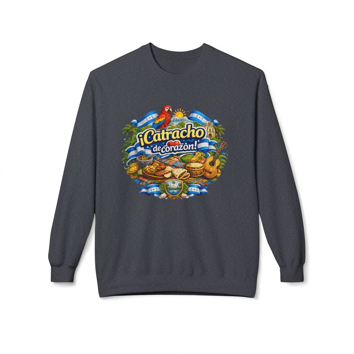 Sudadera Catracho de Corazón – Orgullo Hondureño Unisex