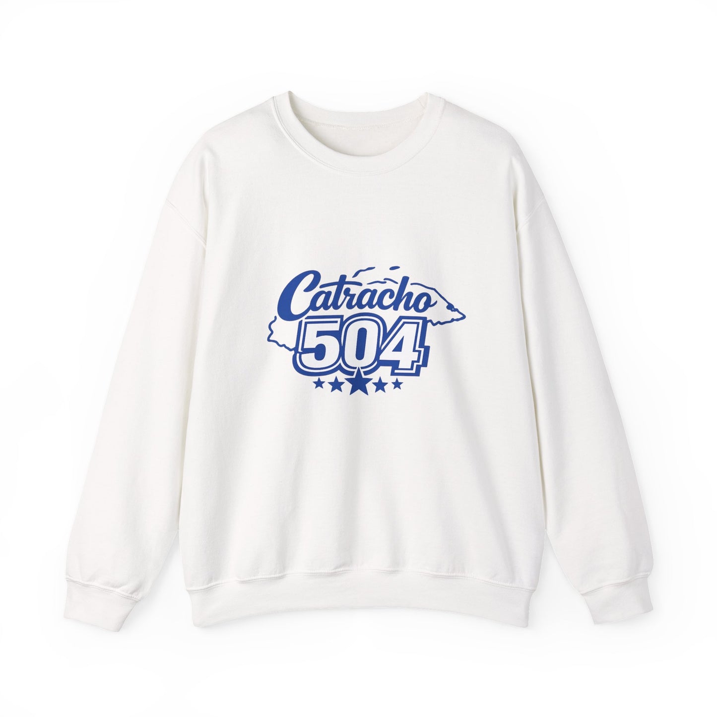 Crewneck Sweatshirt — Catracho 504 Graphic (Honduran Pride)
